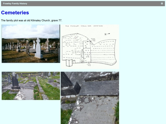 FrawleyHistory/FCemeteries screenshot