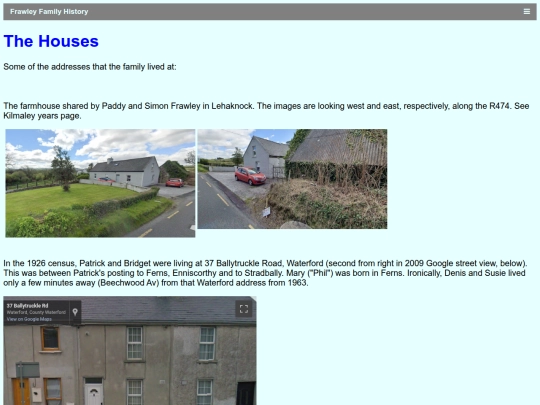 FrawleyHistory/FHouses screenshot