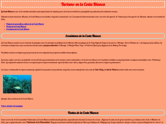Turismo html5 screenshot