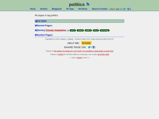 tags/politics screenshot