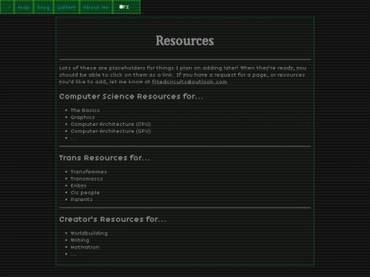 resources screenshot