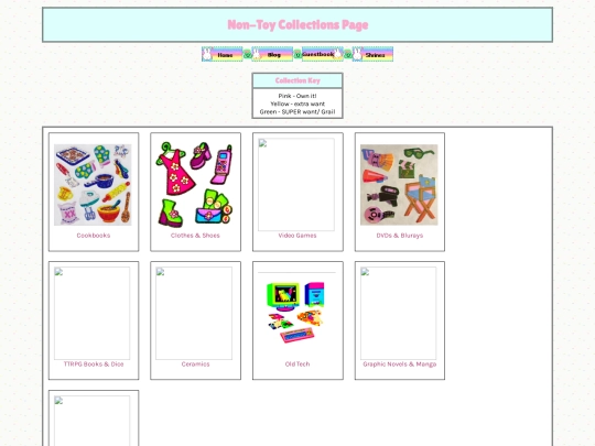 nontoycollectionlist screenshot