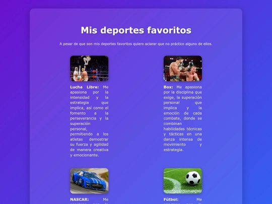 deportes screenshot