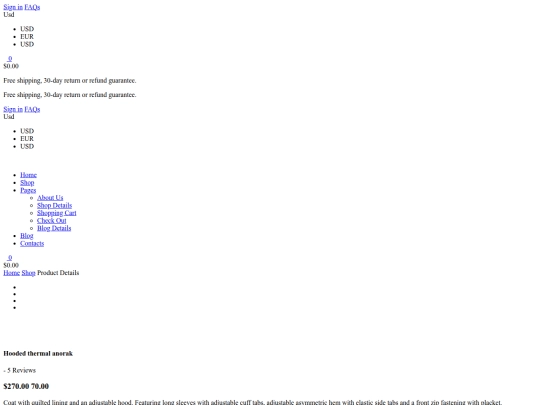 mens fasion /shop-details screenshot