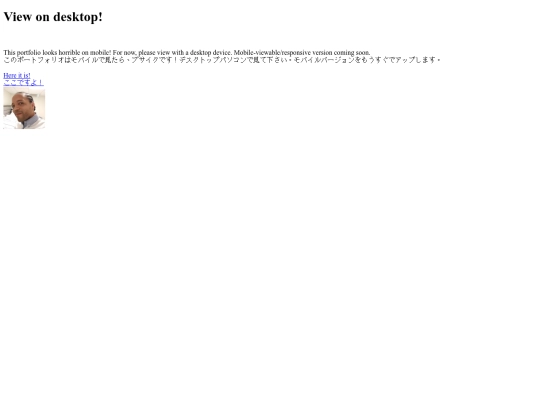 Portfolio screenshot