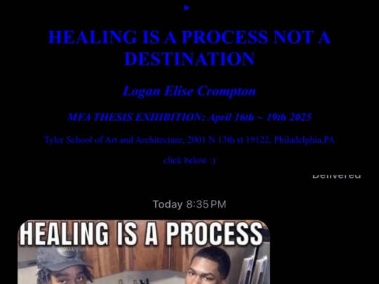 healingisaprocess/landingpage screenshot
