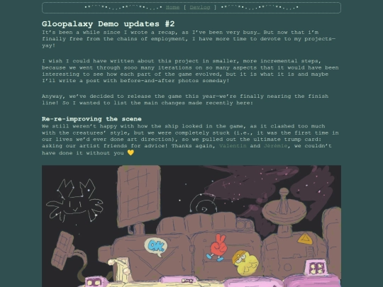 devlog/gloopalaxy-third-demo screenshot
