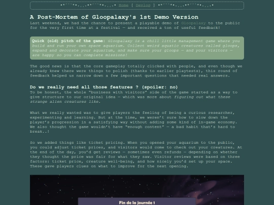 devlog/postmortem-demo-gloopalaxy screenshot