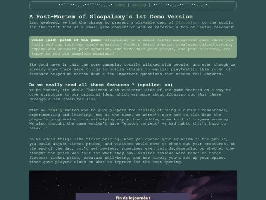devlog/postmortem-gloopalaxy-demo screenshot