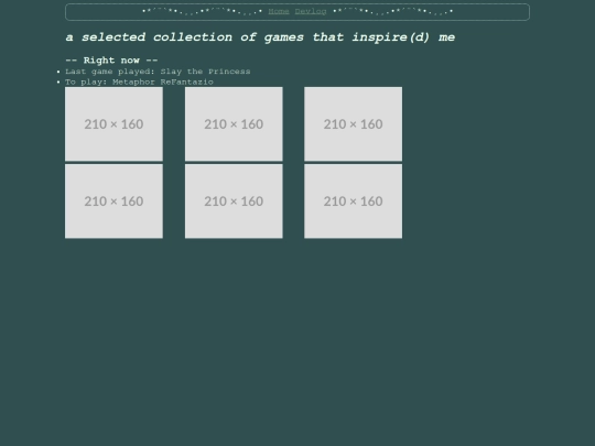 games screenshot