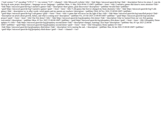 rss.xml screenshot