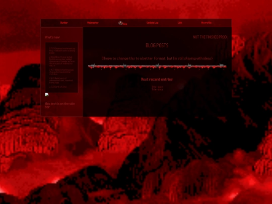 blog screenshot