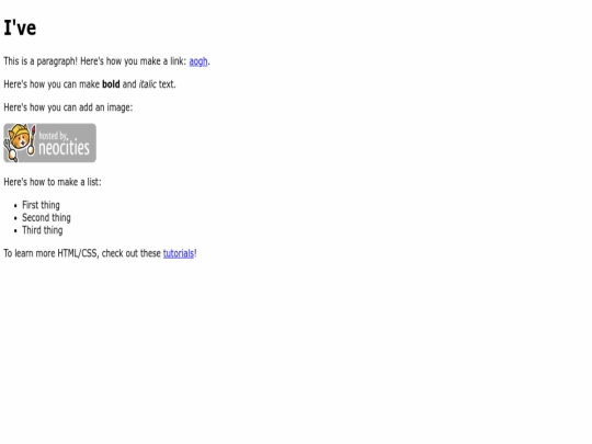 index screenshot