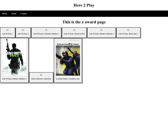 z award screenshot