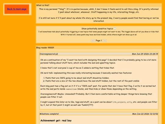 blog screenshot