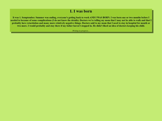 pages/biography screenshot