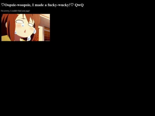 not_found screenshot