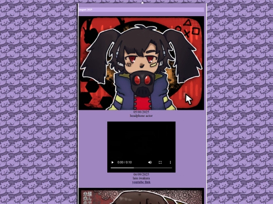 artyears/months/august2025 screenshot
