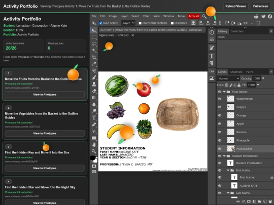 Online Portfolio screenshot