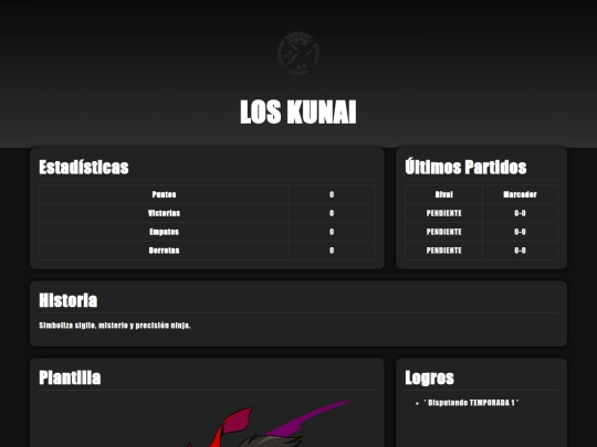 equipos/kunai screenshot