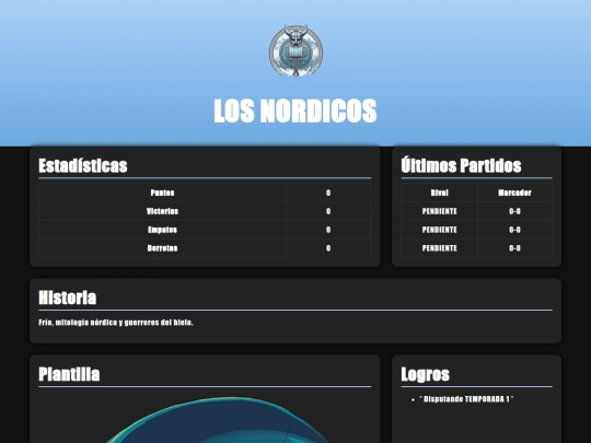 equipos/nordicos screenshot