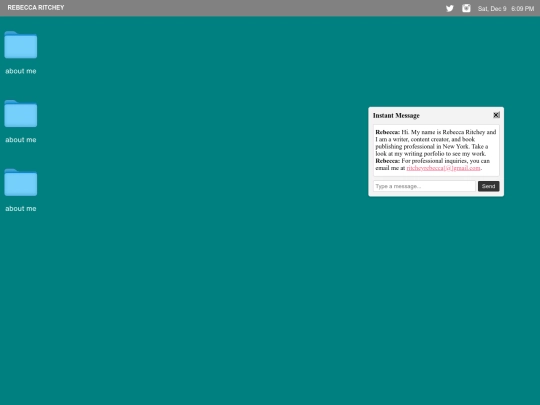 writing screenshot