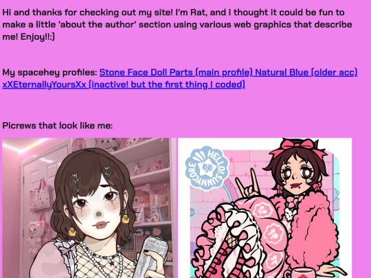 about the creator/abouttherat screenshot