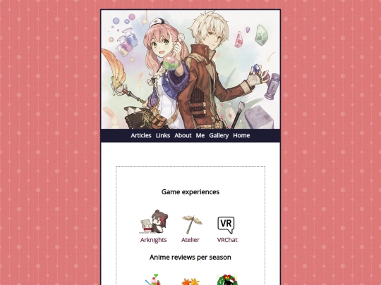 articles screenshot