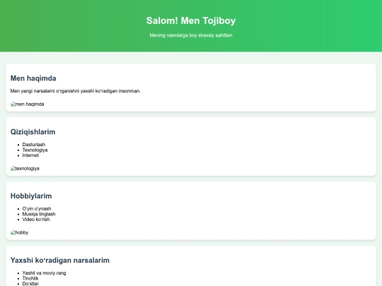 index screenshot