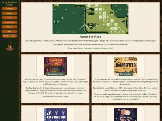 games screenshot