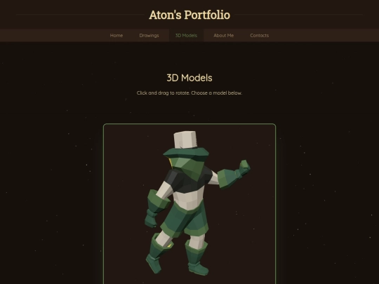 models screenshot