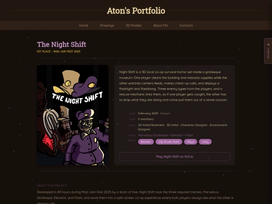 projects/shift screenshot