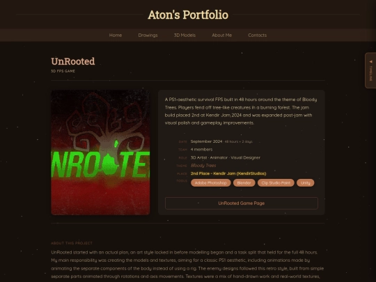 projects/unrooted screenshot