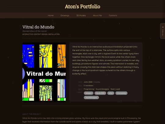 projects/vitral screenshot
