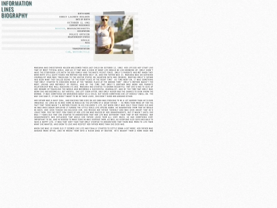 Biographies/EmilyBiography screenshot