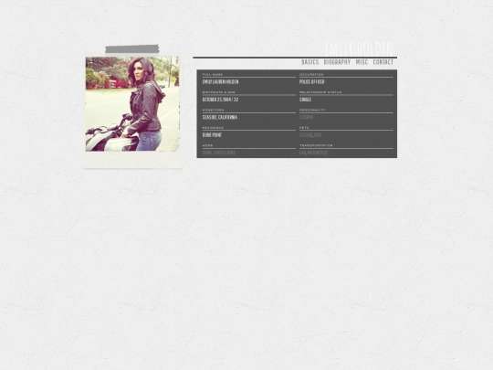 Biographies/biotest screenshot