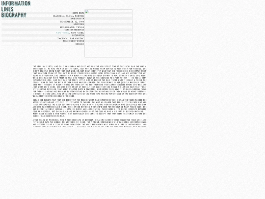 Isabella screenshot