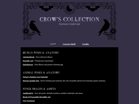 links/visualArt screenshot