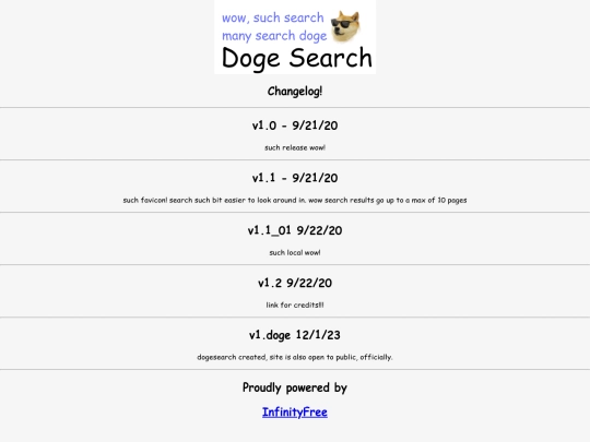 changelog screenshot