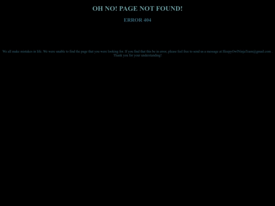 not_found screenshot
