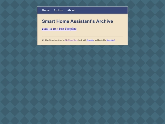 archive screenshot