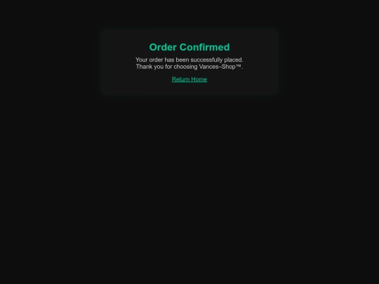 order-confirmation screenshot
