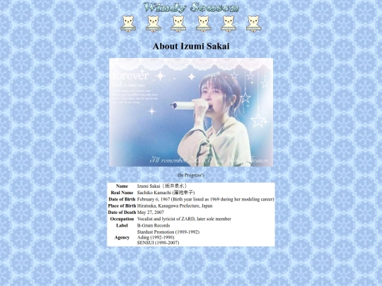 aboutizumi screenshot