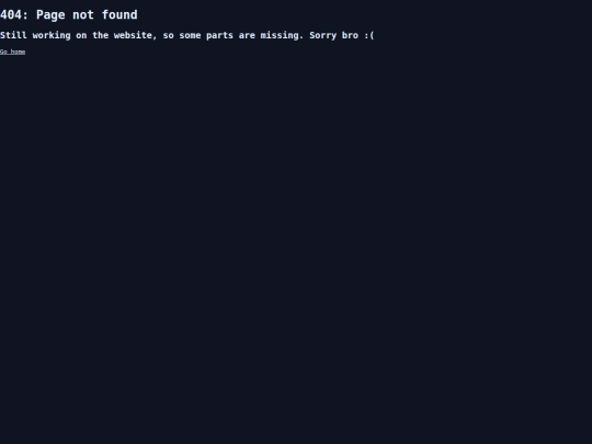 not_found screenshot