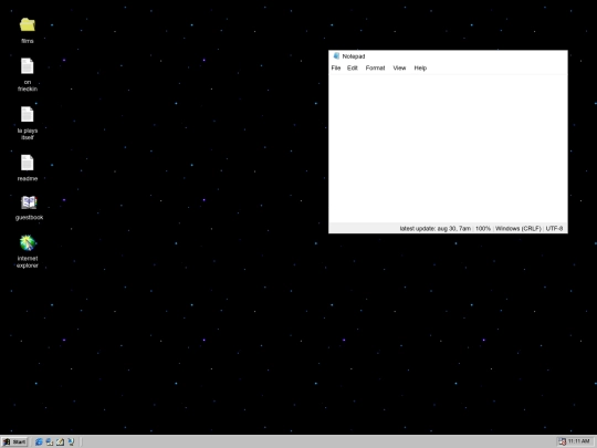 home screenshot