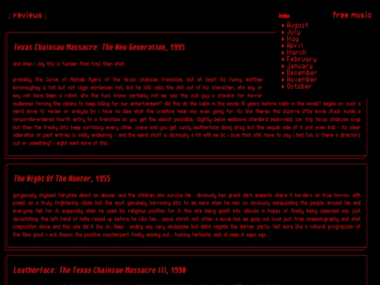index screenshot
