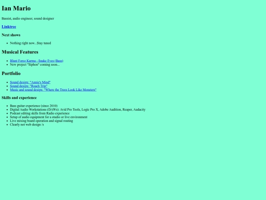 index screenshot