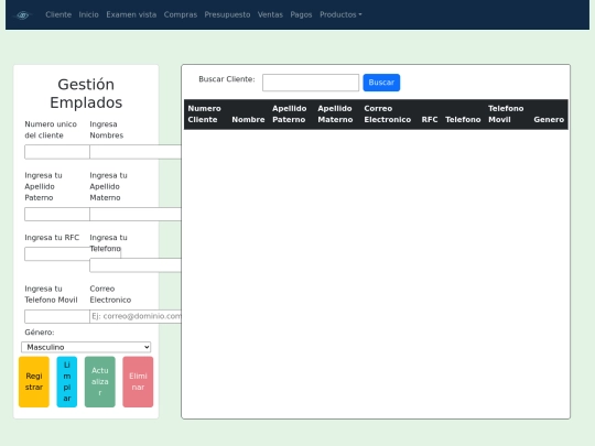 modulos/empleados/Empleados screenshot