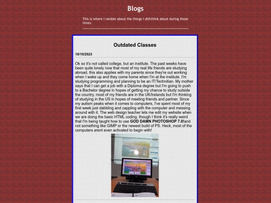 Blog Channel/Blog16 screenshot