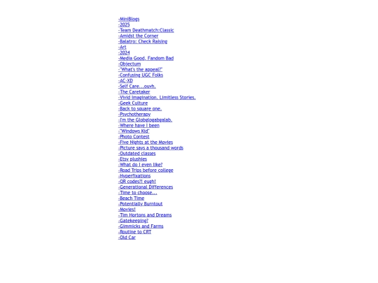 Blog Channel/bloglist screenshot